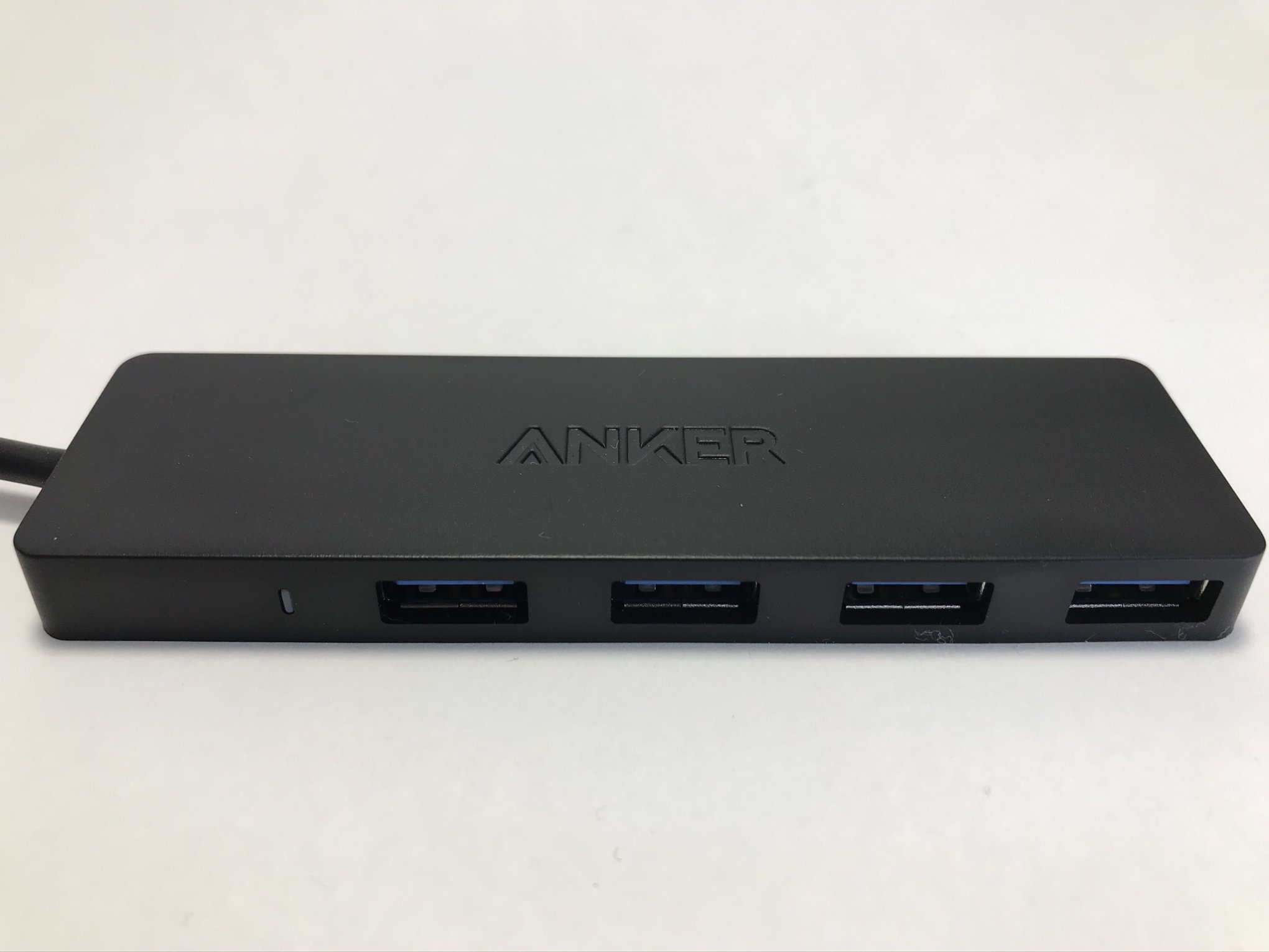 店内全品対象 Anker USB3.0 ウルトラスリム 4ポートハブ USB ハブ 60cm ケーブル 5Gbps高速転送 バスパワー 軽量 コンパクト  Ma