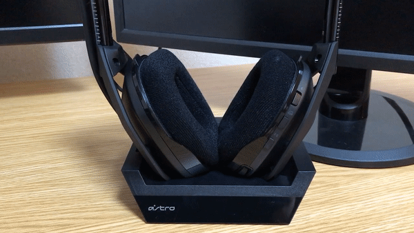 ASTRO A50 WIRELESS + BASE STATION取り外し
