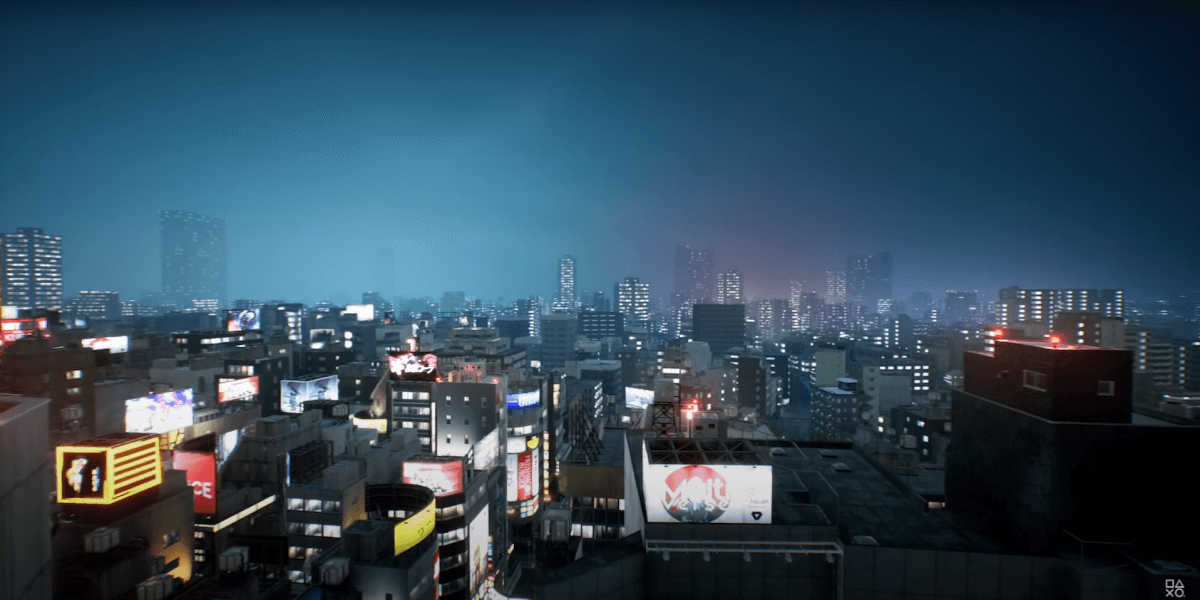 GHOSTWIRE TOKYOの東京の街並み